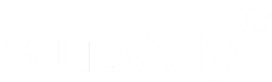 Blue Ally white logo