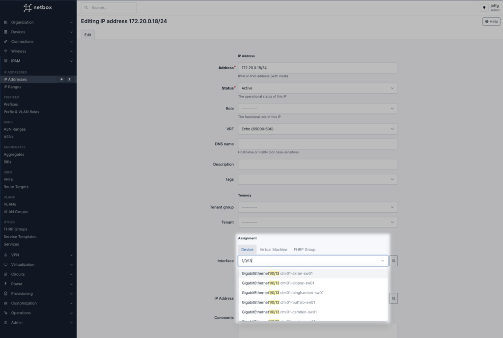 NetBox 4.0 improvements